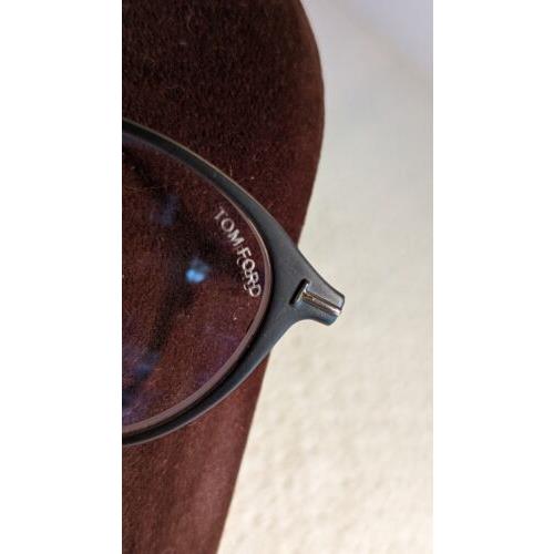 Tom Ford eyeglasses Optical Collection - Matte Black & Gold Frame 3