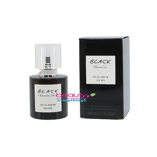 Kenneth Cole Black For Her 1.7oz / 50ml Edp Spray Women`s Perfume