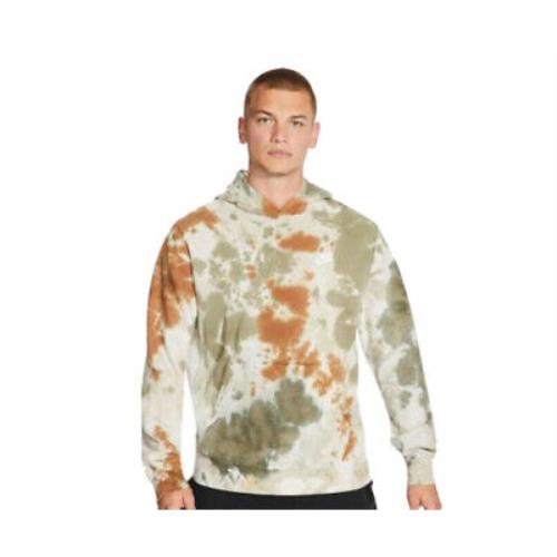 Nike Sportswear Tie Dye Pullover Mens Active Hoodies Size Xxl Color: Olive Tie