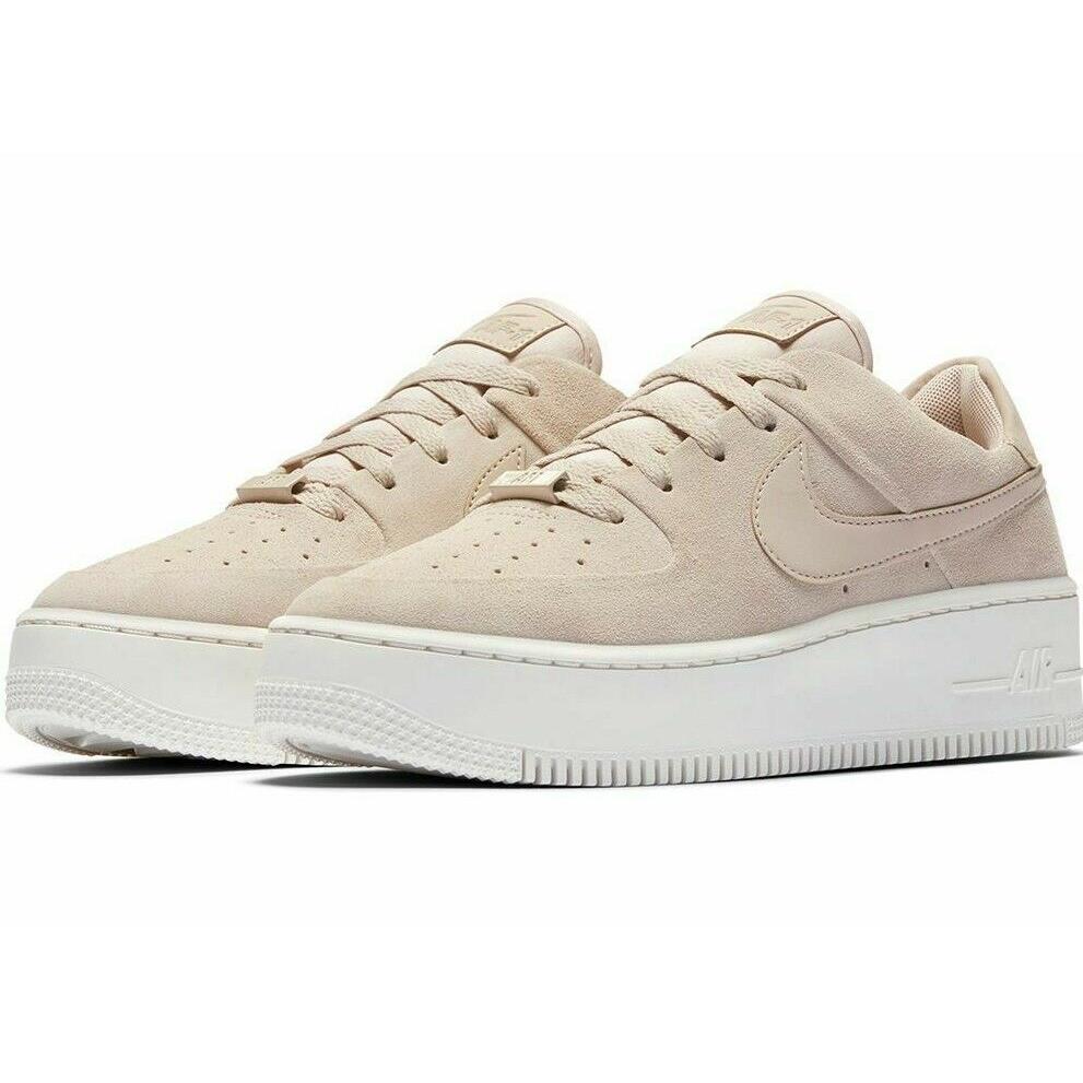 Nike Air Force 1 AF1 Sage Low Womens Size 11 Shoes AR5339 201 Beige
