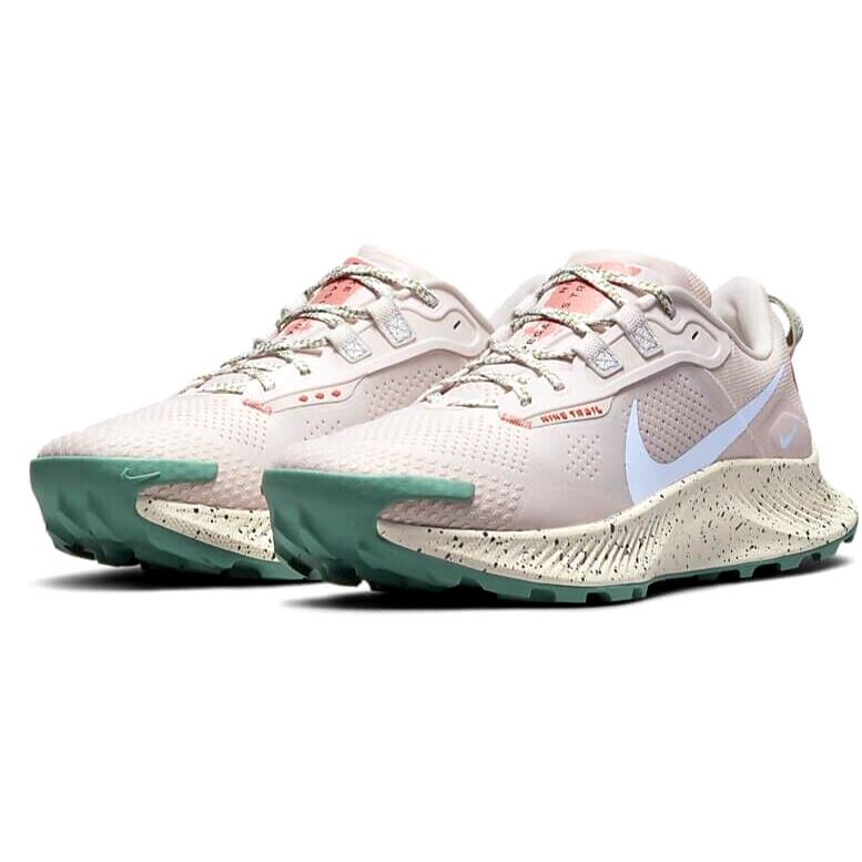 Nike Pegasus Trail 3 Womens Size 10.5 Sneaker Shoes DA8698 600 Light Soft Pink