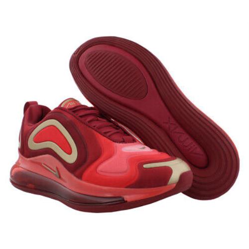Nike Air Max 720 Girls Shoes Size 5.5 Color: Team Crimson/metallic Red Bronze