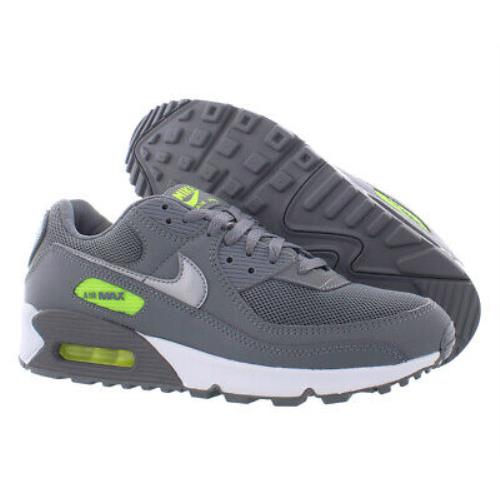 Nike Air Max 90 Jd Unisex Shoes Size 10 Color: Smoke Grey/reflect Silver-volt