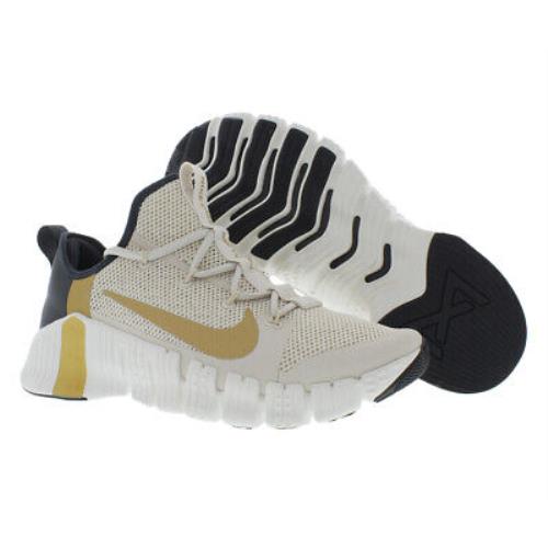 Nike Free Metcon 3 Womens Shoes Size 12 Color: Beige/gold