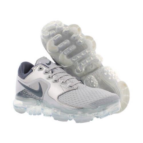 Nike Air Vapormax Gs Girls Shoes Size 4 Color: Wolf Grey/light Carbon
