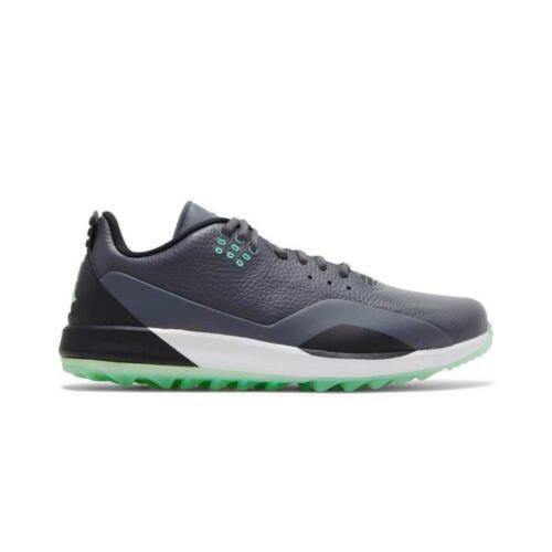 Nike Jordan Adg 3 Grey Green Glow Golf Shoes Mens Size 8.5 / CW7242-002