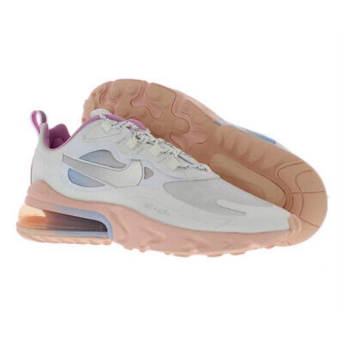 Nike Air Max 270 React Womens Shoes Size 6.5 Color: White/pink