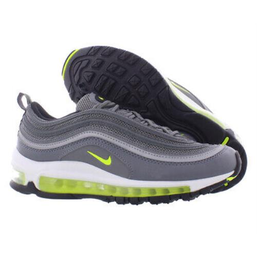 Nike Air Max 97 Boys Shoes Size 5 Color: Smoke Grey/volt-white-black
