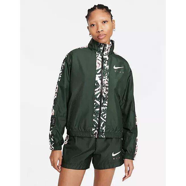Nike Women`s Revival Repel Statement Woven Full-zip Track Jacket Size: Large