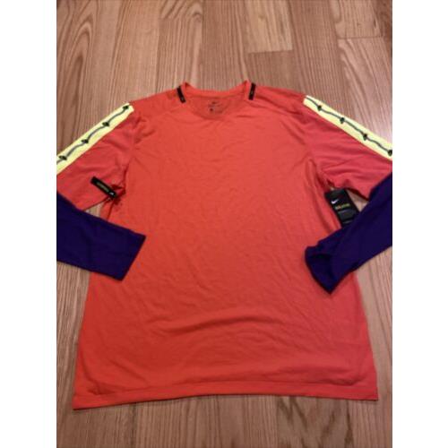 Nike Running Long-sleeve T-shirt Nike M NK Wild Run Top LS BV5590 Men s L
