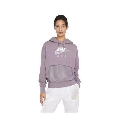 Nike Air Hoodie Womens Active Hoodies Size S Color: Lavender