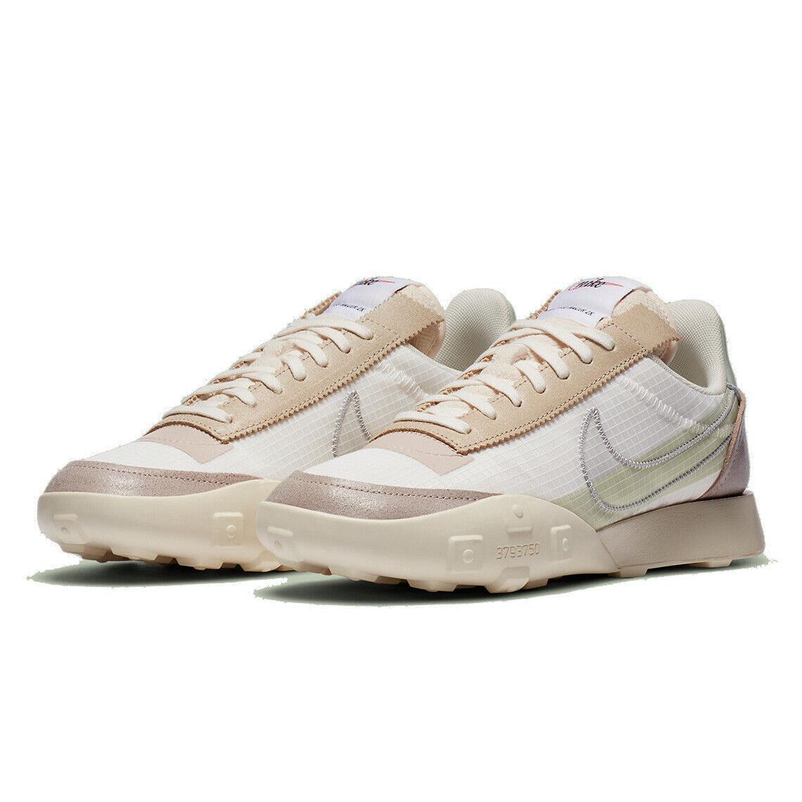 Nike Waffle Racer LX Series QS Womens Size 11.5 Shoes CW1274 100 Ivory