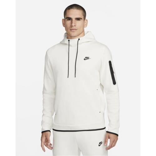 Nike Sportswear Men s Tech Fleece Pullover Phantom Black Men s Sz Med DD5174-030