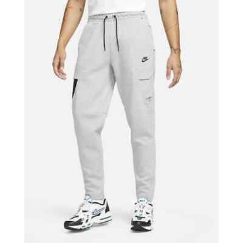 Nike Sportswear Tech Fleece Men`s Utility Trousers Grey Size 2XL DM6453-063