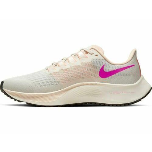 Womens Nike Air Zoom Pegasus 37 Pale Ivory Running Shoes sz 8.5