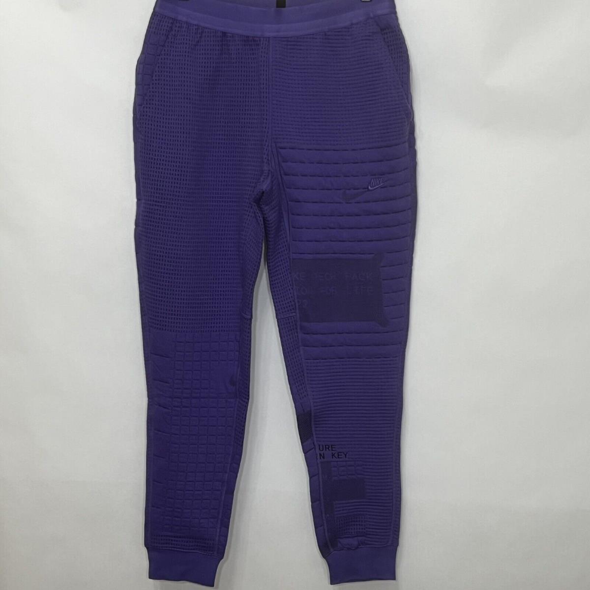 Nike Men s Medium Sportswear Therma Adv Tech Pack Jogger Pants Purple DM5550-579