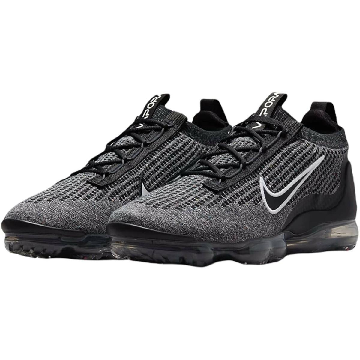Nike Air Vapormax 2021 FK Womens Size 8.5 Sneaker Shoes DC9394 001 Black