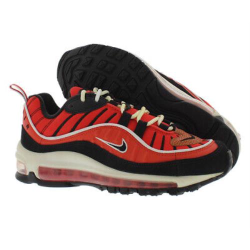 Nike Air Max 98 GS Boys Shoes Size 4.5 Color: Red/white/black