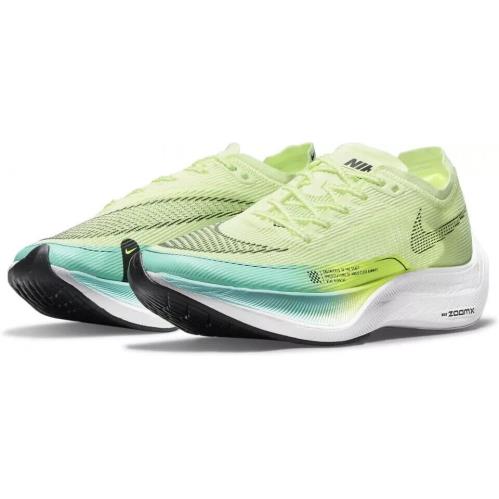 Nike Zoomx Vaporfly Next% 2 Womens Size 8.5 Sneaker Shoes CU4123 700 Barely