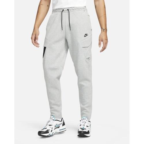 Nike Sportswear Tech Fleece Utility Pants DM6453-063 Dark Grey Men`s Medium M