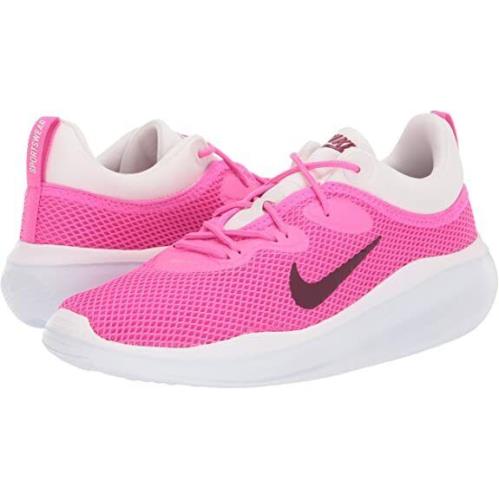 Nike Women`s Acmi Athletic Shoes Sneaker Size 8.5 Colors Laser Fuchsia and White