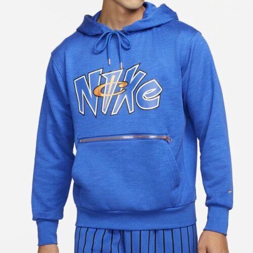Nike Penny Hardaway Standard Issue Prm Hoodie DA5989-480 Blue Men`s Medium M