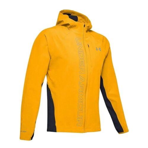 Nike Under Armour Mens Qualifier Outrun The Storm Running Fitted Jacket Orange Size L
