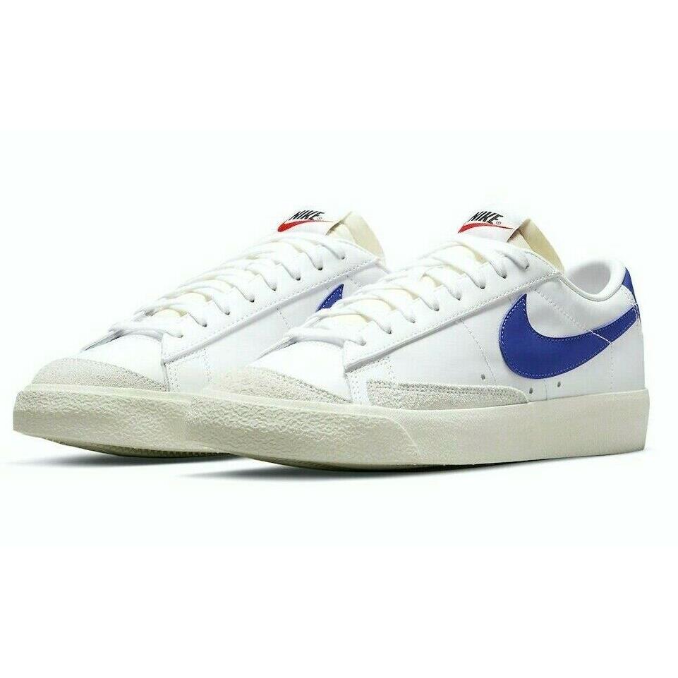Nike Blazer Low `77 Vintage Mens Size 9 Sneaker Shoes DA6364 103 White Royal