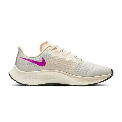 Nike Air Zoom Pegasus 37 Womens Size 10.5 Shoes BQ9647 102 Pale Ivory