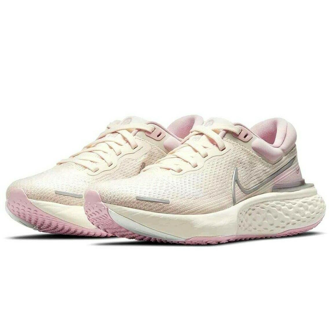 Nike Zoomx Invincible Run FK Womens Size 9 Sneakers Shoes CT2229 800 Guava Ice