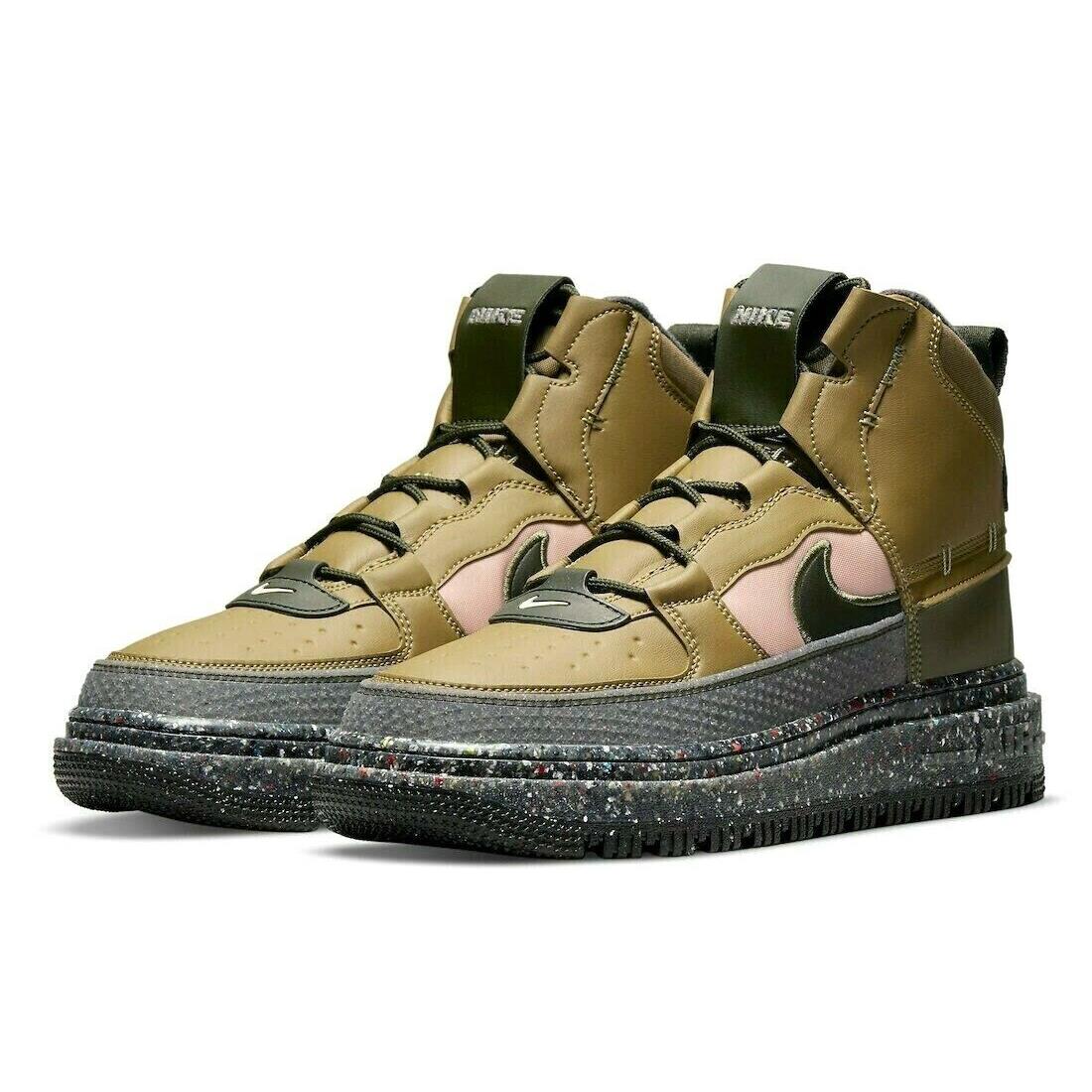 Nike Air Force 1 Boot NN Mens Size 6 Sneaker Shoes DD0747 300 Crater Brown