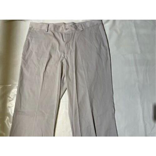 Nike Men`s Flat Front Stretch Woven Golf Pants Wolf Grey Sz 36/34 906780-012