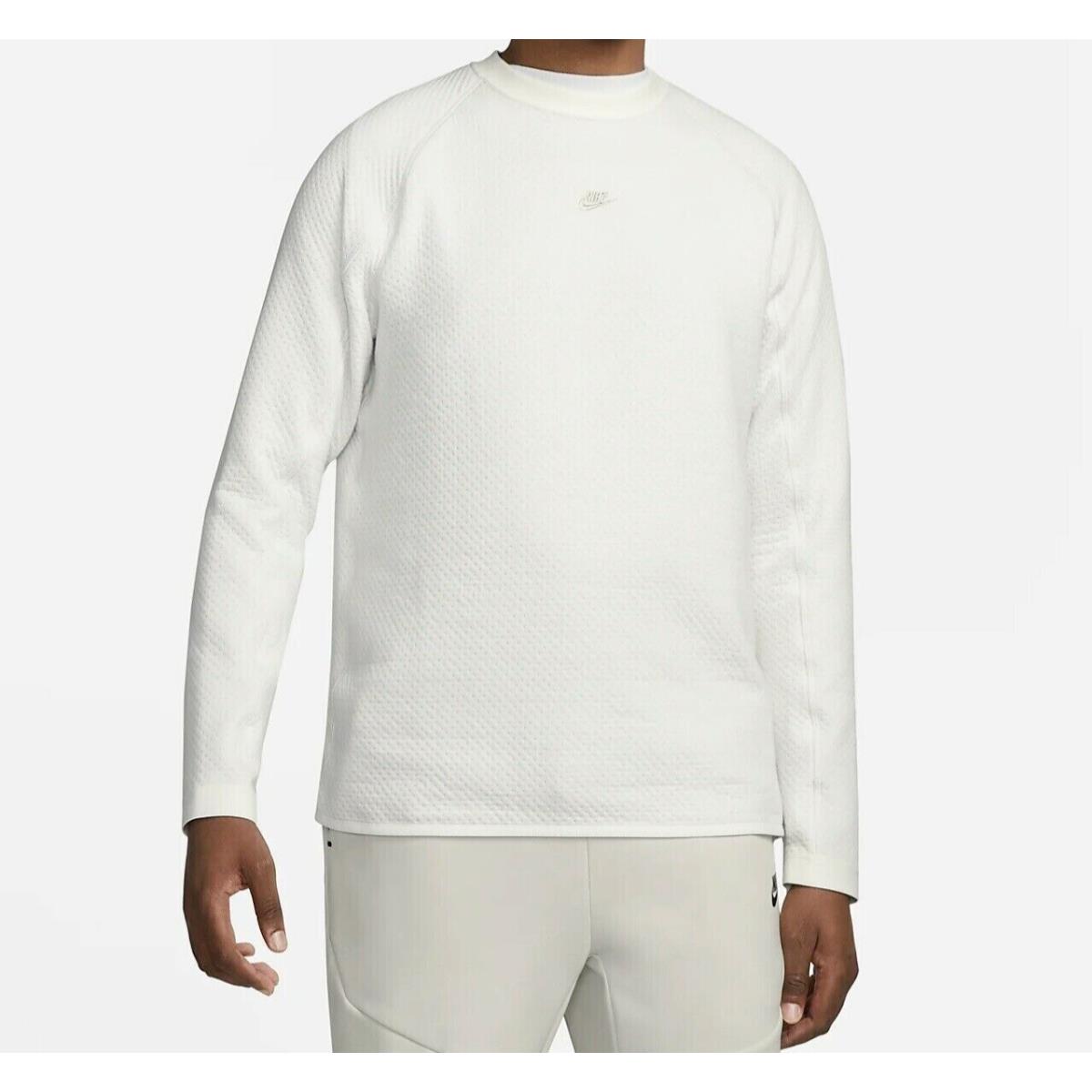 Men`s Nike Sportswear Therma-fit Adv Tech Pack Sweater Beige DD6630-133 Size S