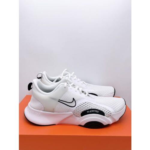 Nike Superrep Go 2 White Black Training Shoes CZ0604-100 Mens Size