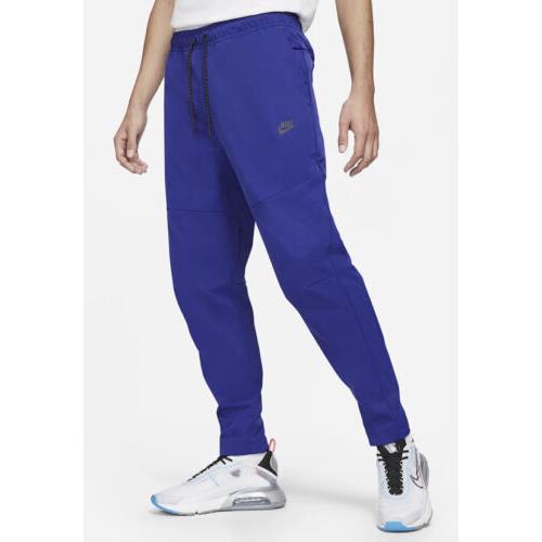 Nike Sportswear Mens Woven Pants Royal Blue Sz XL CU4483-455
