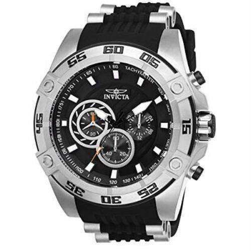 Invicta 25505 Men`s `speedway` Quartz Stainless Steel and Silicone Casual Watch