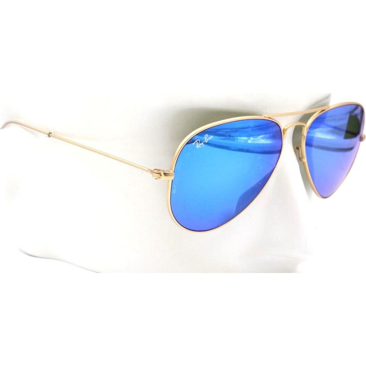 Ray-ban Aviator Arista Gray Mirror Blue Sunglasses RB3025 112/17 55