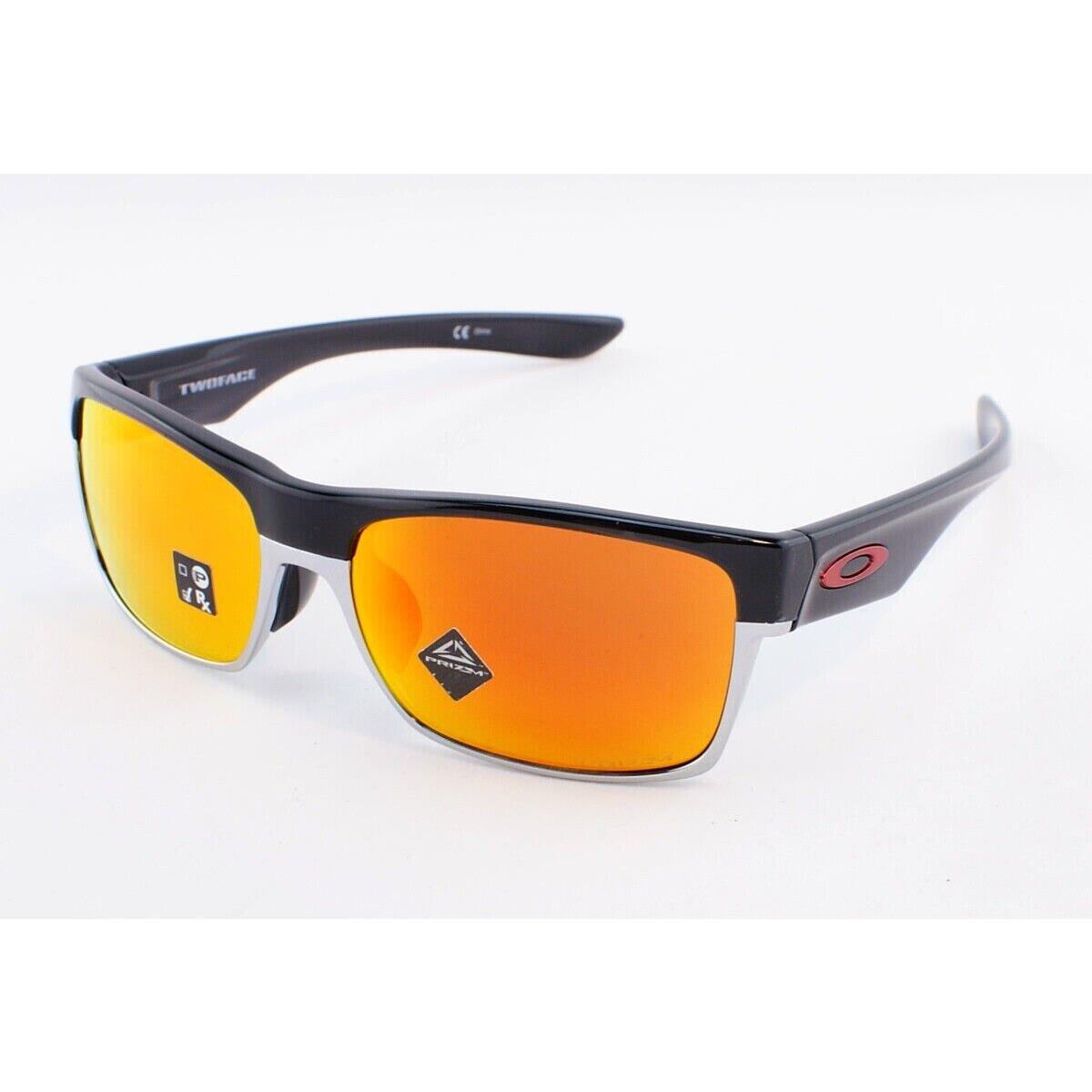 Oakley Sunglasses Twoface Asian Polished Black W/prizm Ruby OO9256-16 ...