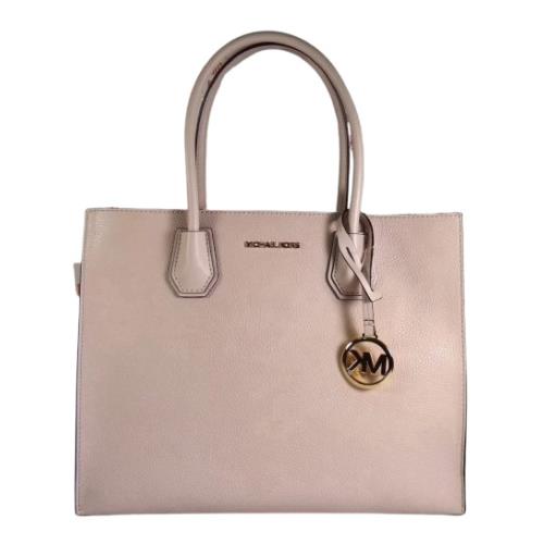 Michael Kors Women`s Mercer Pebbled Leather Satchel Bag