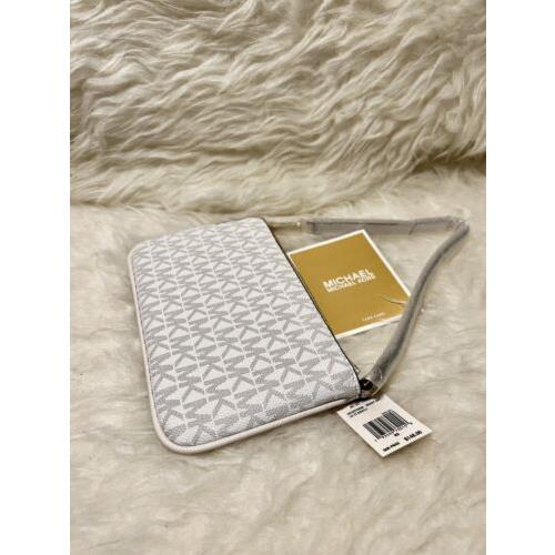 Michael Kors wallet  - Bright White w/Yellow Strip 5