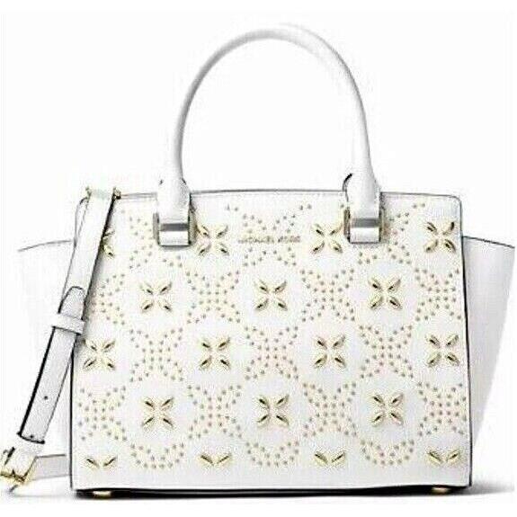 Michael kors selma discount white