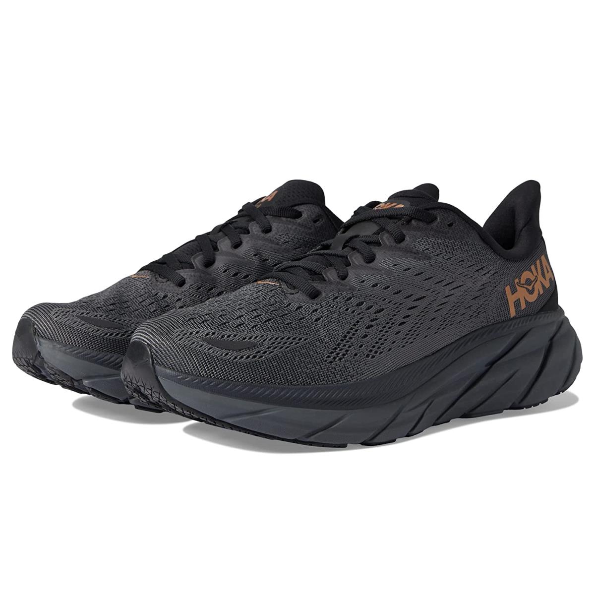 Woman`s Sneakers Athletic Shoes Hoka Clifton 8 Anthracite/Copper