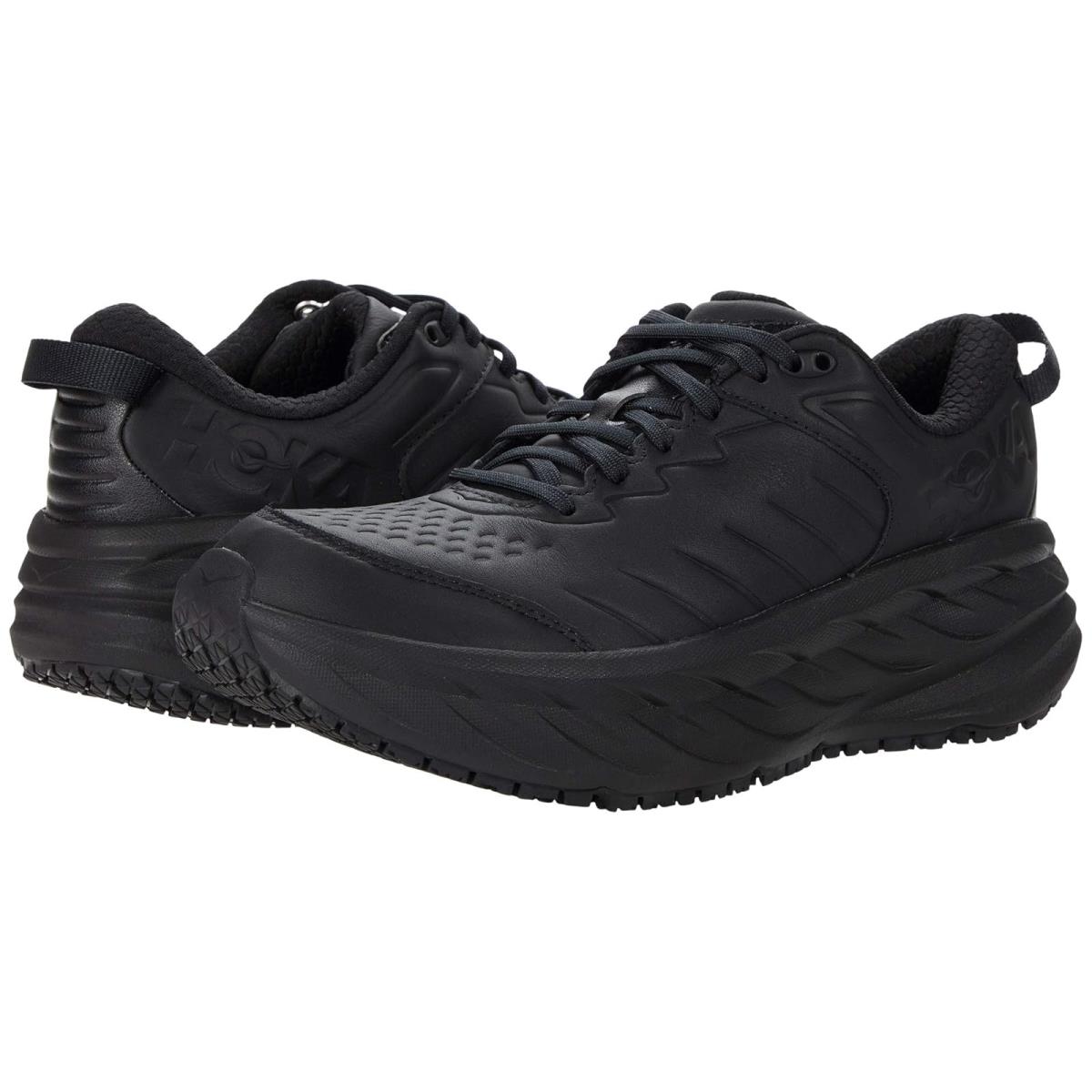 Woman`s Sneakers Athletic Shoes Hoka Bondi SR Black/Black