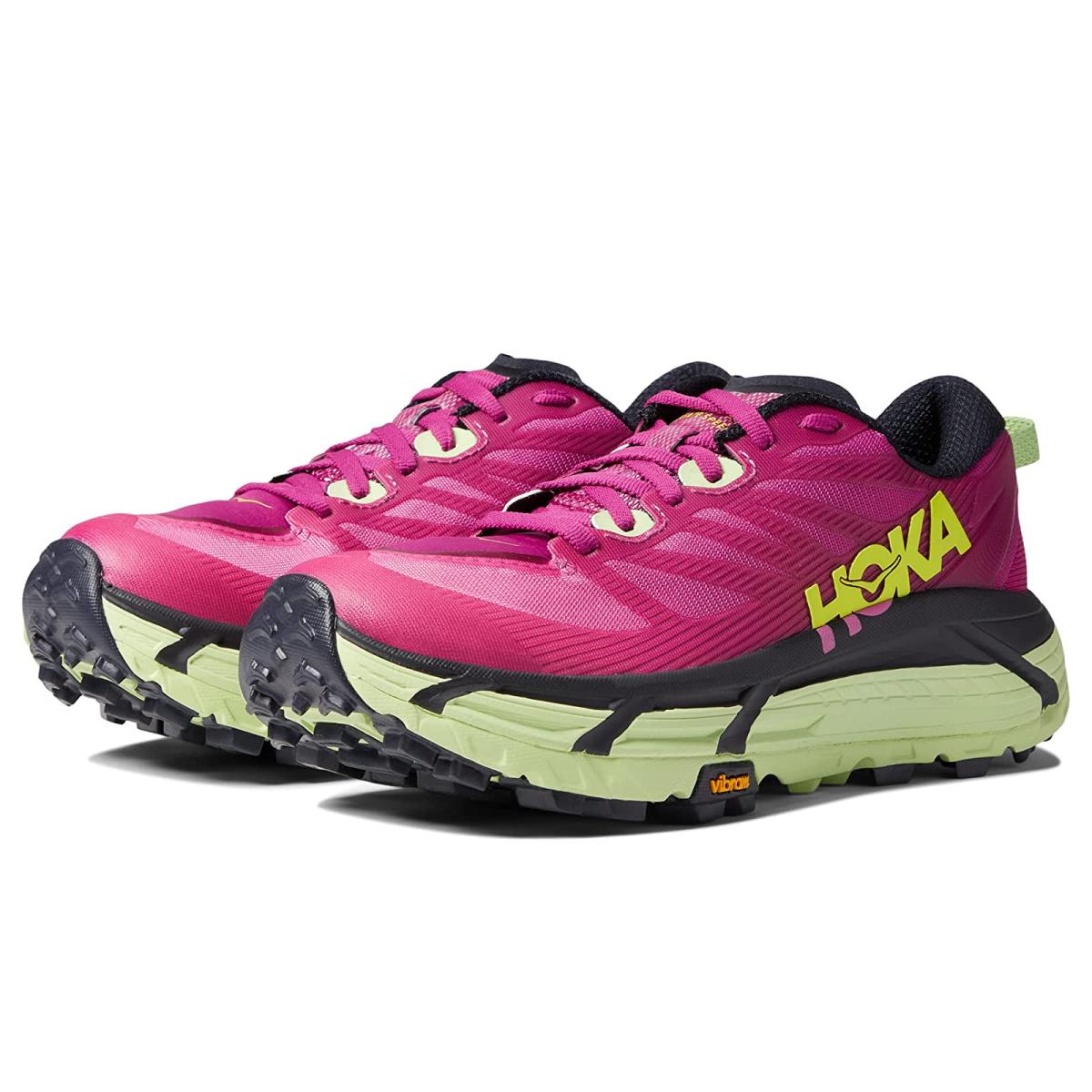 Woman`s Sneakers Athletic Shoes Hoka Mafate Speed 3 Festival Fuchsia/Butterfly
