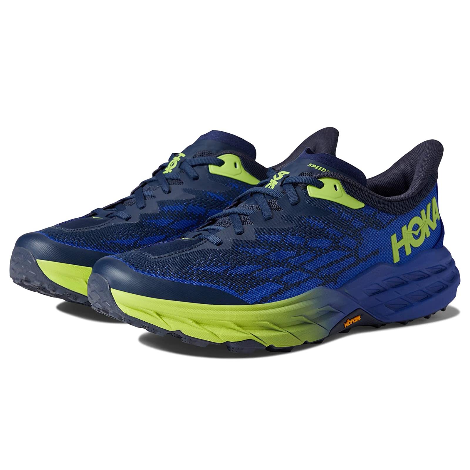 Man`s Sneakers Athletic Shoes Hoka Speedgoat 5 Outer Space/Bluing