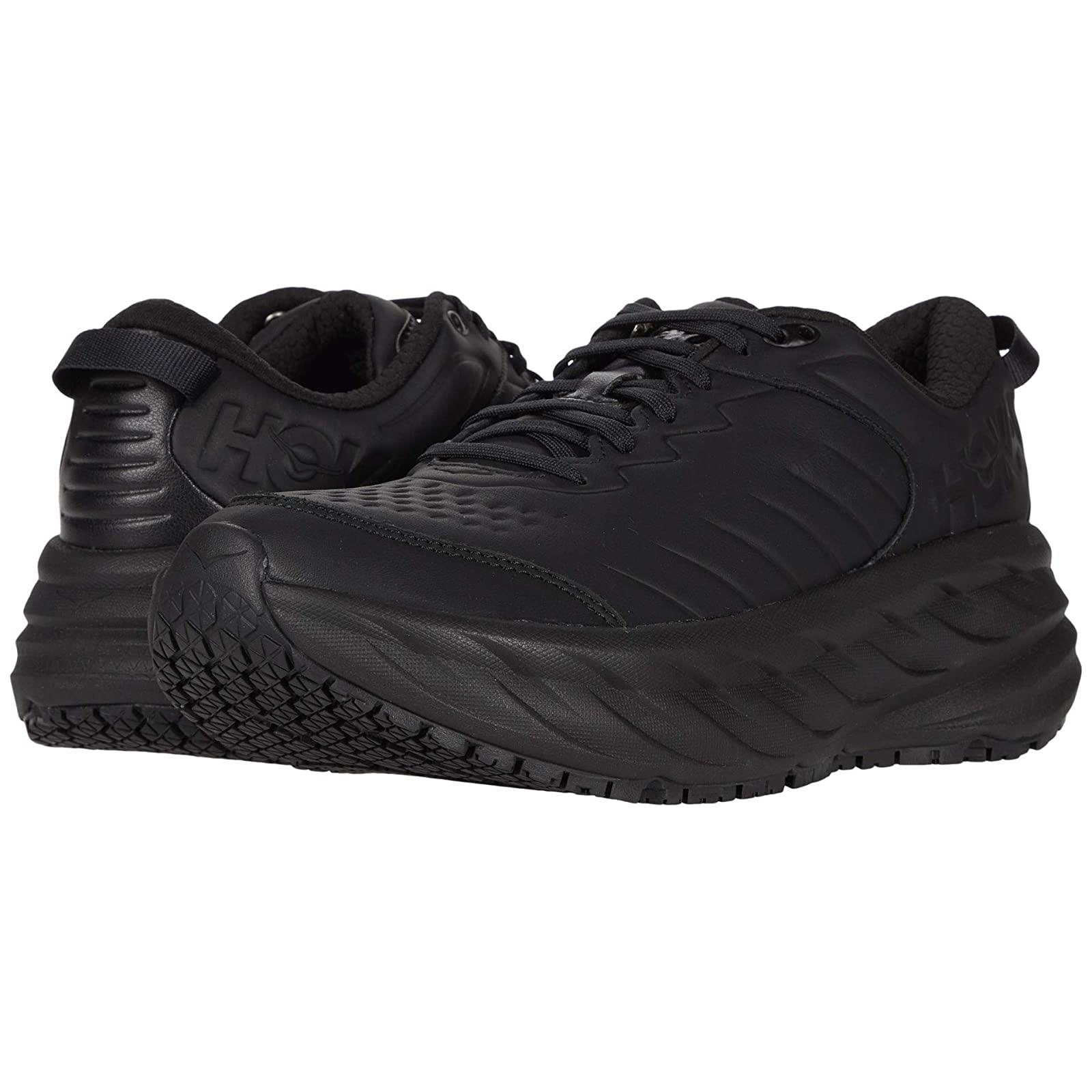 Man`s Sneakers Athletic Shoes Hoka Bondi SR Black/Black