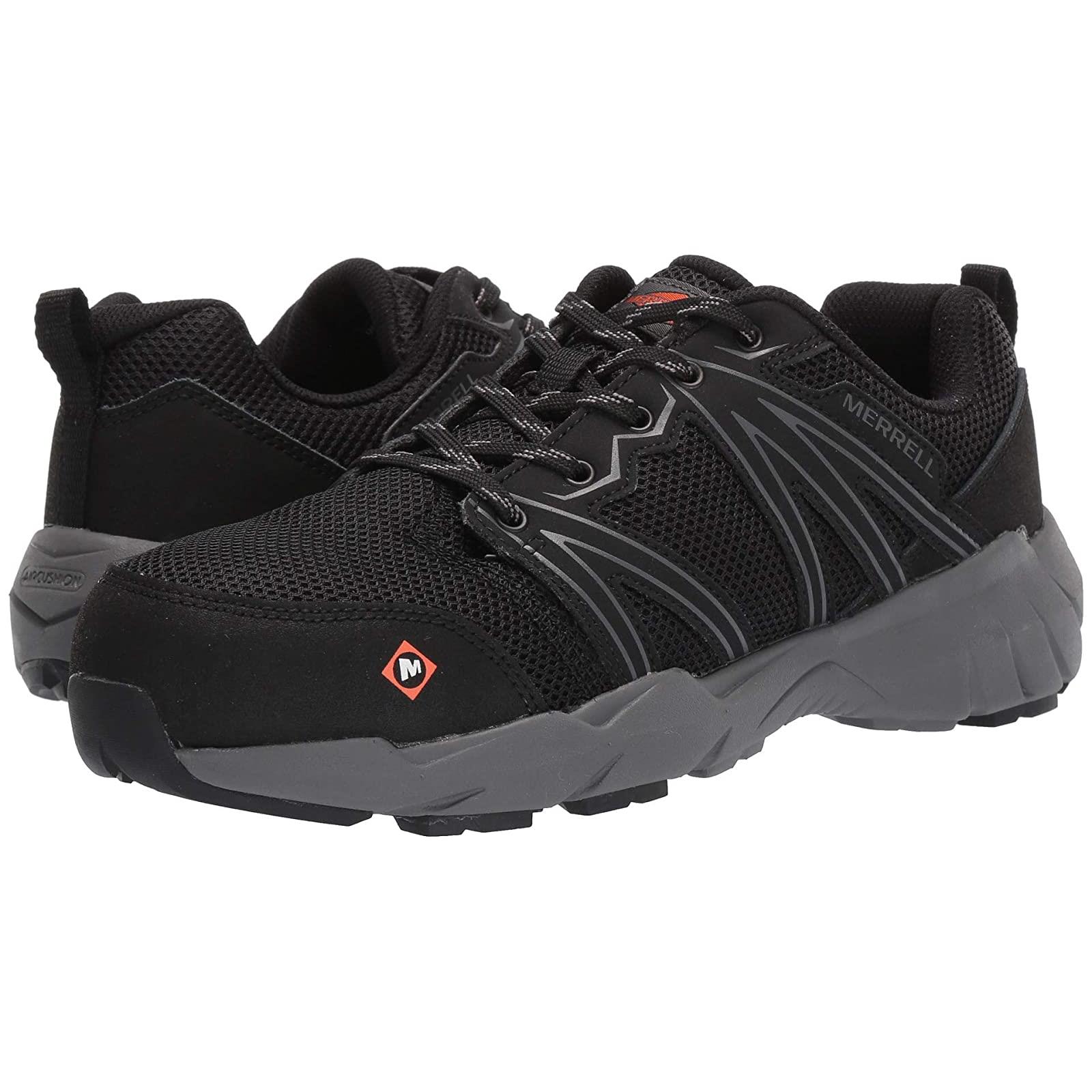Woman`s Sneakers Athletic Shoes Merrell Work Fullbench Superlite AT Black