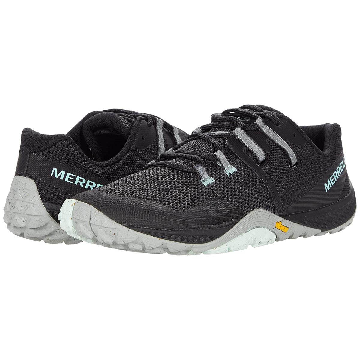 Woman`s Sneakers Athletic Shoes Merrell Trail Glove 6 Black