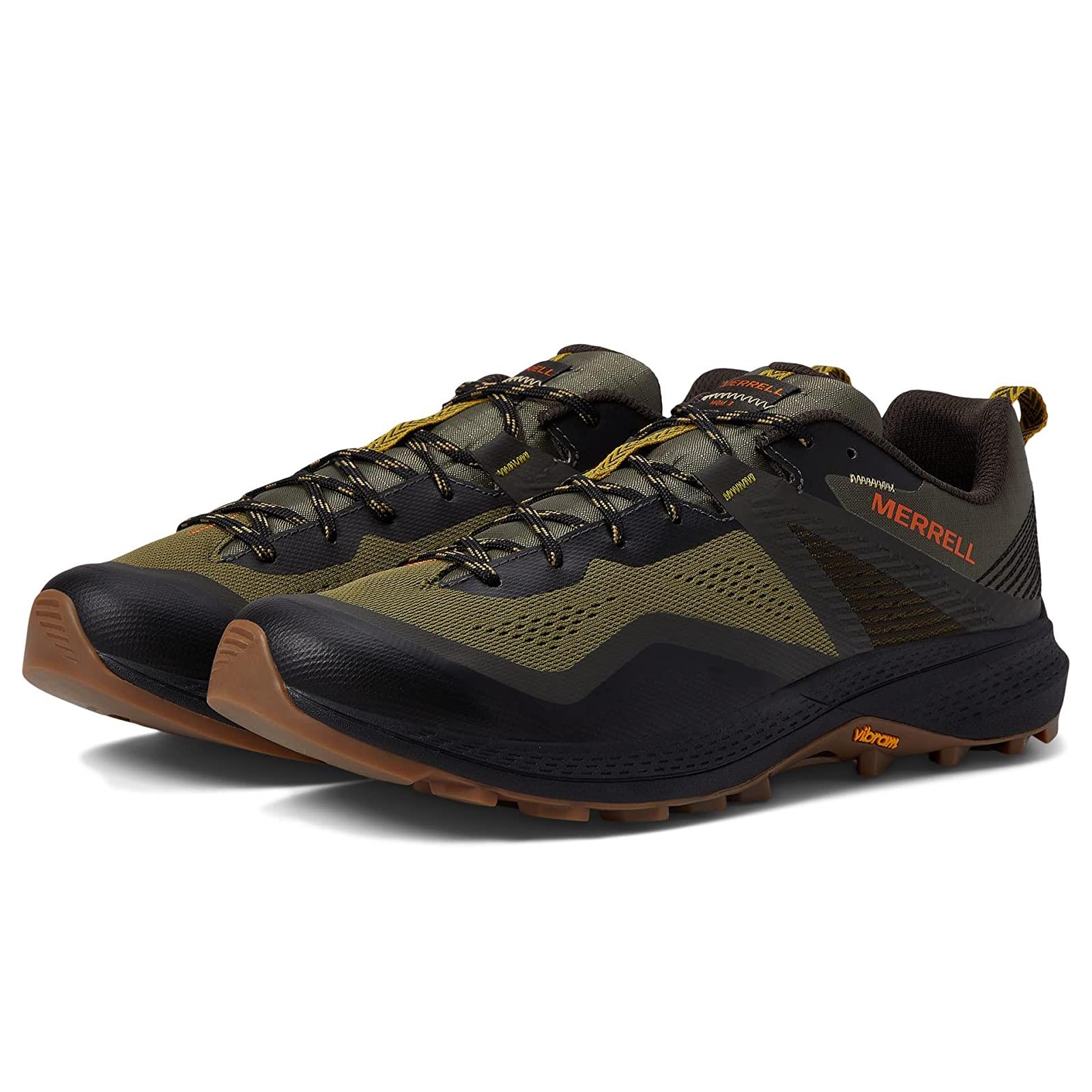 Man`s Sneakers Athletic Shoes Merrell Mqm 3 Olive