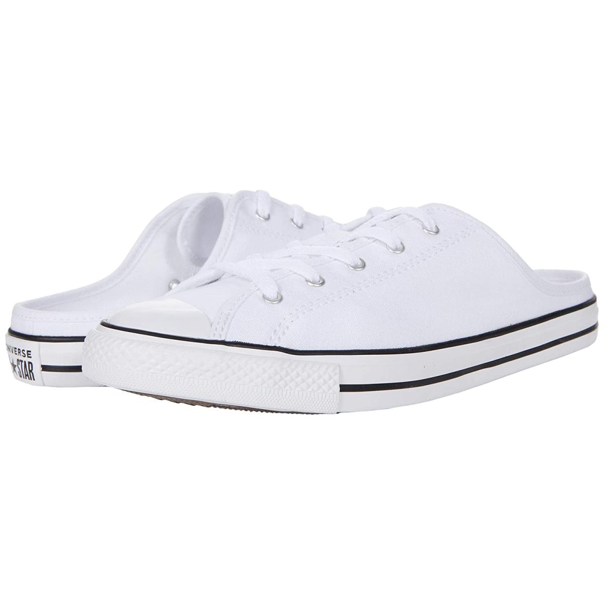 Woman`s Shoes Converse Chuck Taylor All Star Dainty Mule Slip-on White/Black/White